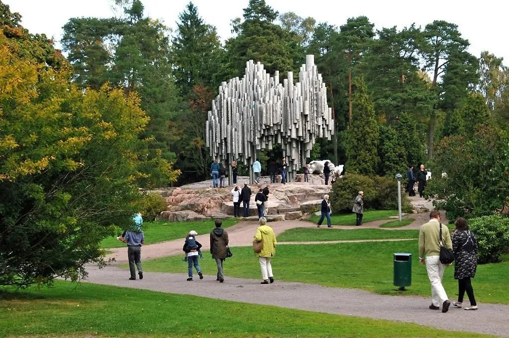 Апартаменты Central Helsinki Studio Near Olympic Stadium Финляндия