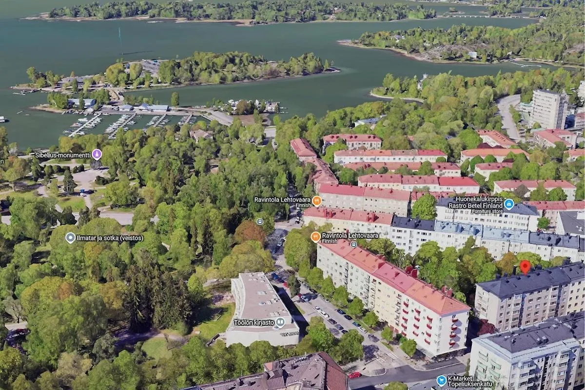 Central Helsinki Studio Near Olympic Stadium 0*,