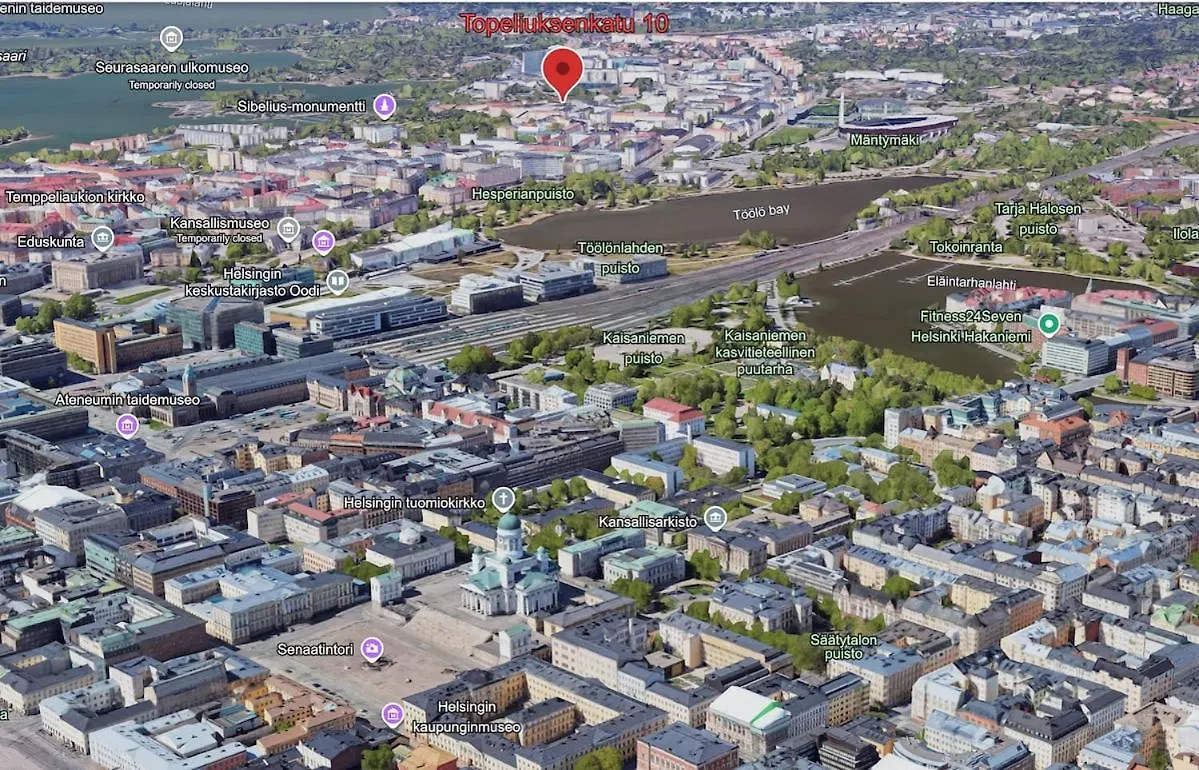 Central Helsinki Studio Near Olympic Stadium 0*,  Финляндия