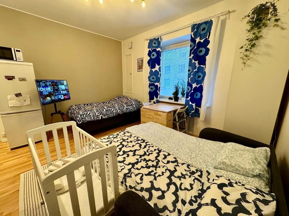 Central Helsinki Studio Near Olympic Stadium Финляндия
