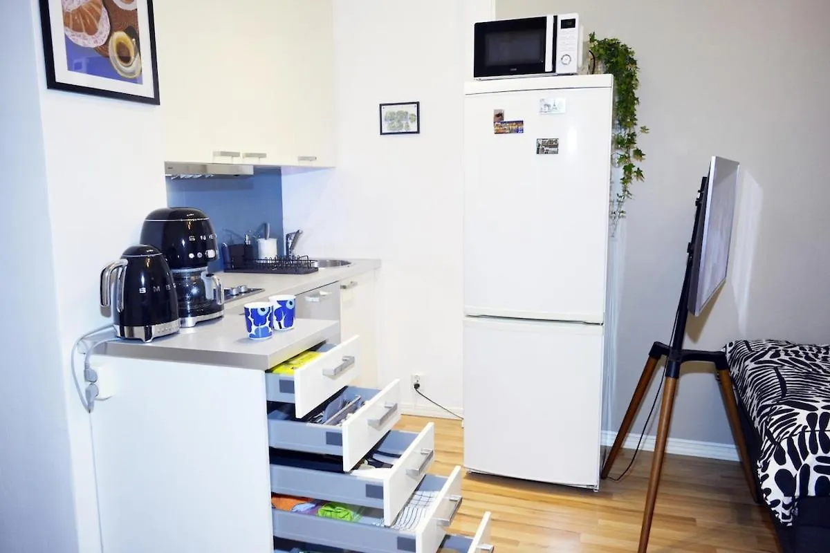 Central Helsinki Studio Near Olympic Stadium